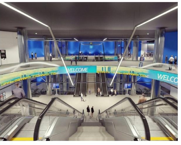 Santiago Bernabéu Metro Station