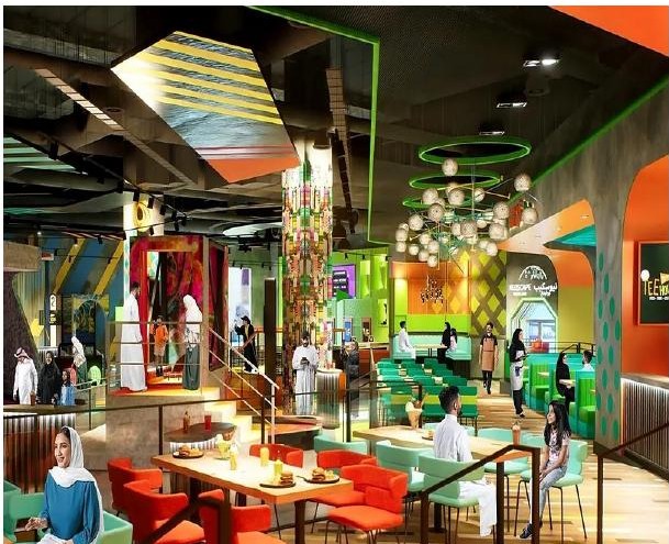Adventure golf and dining
